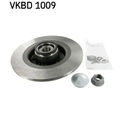 Tendencia Juego de 2 discos de freno SKF VKBD 1009